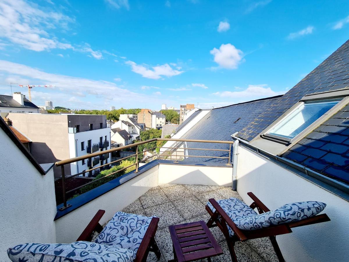 Chambre Avec Terrasse Privative Rennes Ngoại thất bức ảnh